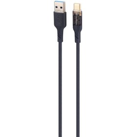 تصویر کابل تایپ سی فست شارژ 18 وات رویال RCC-135 طول 1 متر Royal RCC-135 1m Type-C Fast Charging Cable