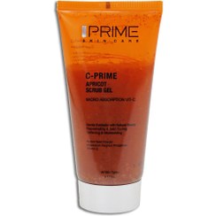 تصویر ژل پاک کننده اسکراب زردآلو و ویتامین C پرایم مناسب انواع پوست 175 میل Prime Gel Cleansing Scrub C-Prime For All Skin 175ml