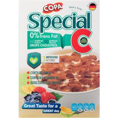 تصویر غلات صبحانه کوپا با طعم گندم و برنج مقدار 300 گرم Copa breakfast cereals with wheat and rice flavor - 300 g