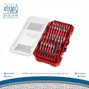 تصویر سری پیچ گوشتی میلواکی مدل SHOCKWAVE بسته 38 عددی 