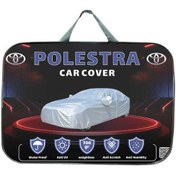 تصویر چادر ماشین تویوتا لوین مدل شمعی برند Polestra وارداتی 
