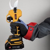 تصویر قیچی باغبانی شارژی اینتیمکس مدل 0475 ظرفیت ۴۸ ولت با دو باتری 