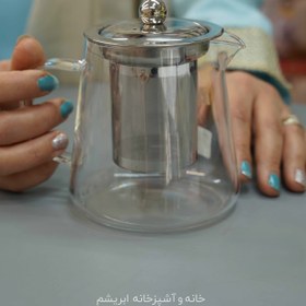 تصویر قوری دمنوش ساز گرد 1350ml 