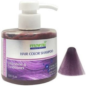 تصویر شامپو رنگساژ مارال (maral) یاسی کوارتز شماره 8.90 حجم 200میل Maral Yasmine Quartz Hair Color Shampoo number 8.90