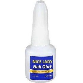 تصویر چسب ناخن مصنوعی نایس لیدی مدل NG حجم 10 میلی لیتر 