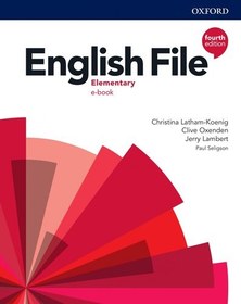 تصویر دانلود کتاب English File Elementary. Student's Book [Fourth&nbsp;ed.] کتاب انگلیسی فایل انگلیسی مقدماتی. کتاب دانش آموز [Fourth&nbsp;ed.]