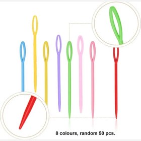 تصویر سوزن پلاستیکی 7 سانت (سوزن کاموا) 