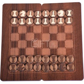 تصویر تخته نرد و شطرنج مسافرتی کادویی 