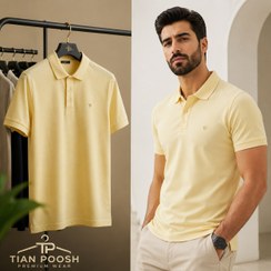 تصویر تیشرت یقه‌دار جودون مردانه تک‌سایز Men’s Pique Polo Shirt One Size