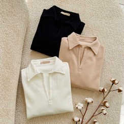 تصویر دورس پنبه یقه دار داخل کرک mpo 