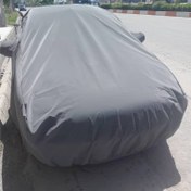 تصویر چادر خودرو پژو ۲۰۷ ضد آب چهار فصل با داخل پنبه ای 
