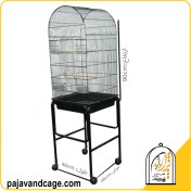 تصویر قفس پرنده مدل گرد پژاوند 