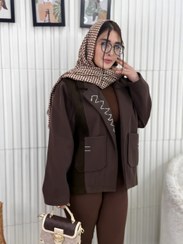 تصویر کت کایان ترکیب فوتر و بافت (051615) 