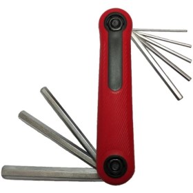 تصویر آچار آلن جملی مدل 1661 مجموعه 8 عددی 