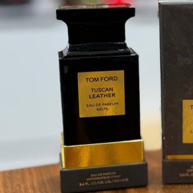 تصویر تستر ادکلن توسکان لدر حجم 100 میل CERASH Tom Ford Tuscan Leather tester Eau De Parfum 100ml