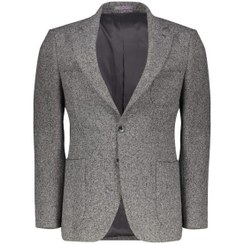 تصویر کت تک پشمی طوسی مردانه آریوان BW01 