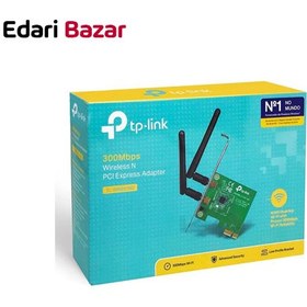 تصویر کارت شبکه بی‌سیم 300Mbps تی پی-لینک TL-WN881ND 