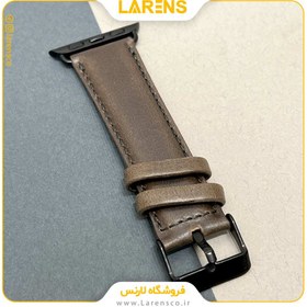 تصویر لارنس | قیمت و خرید بند اپل واچ Leather سری Classic سایز 38/40/41mm رنگ Dark Olive 