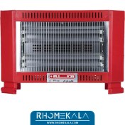 تصویر بخاری برقی فن ‌دار آراسته | 2200 