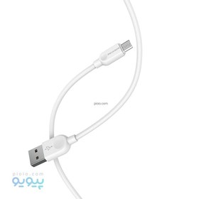 تصویر کابل تبدیل USB به MICRO USB بروفون مدل BX14 طول Borofone BX14 USB To microUSB Cable