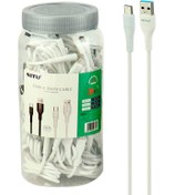 تصویر کابل تایپ سی فست شارژ Nitu NC129 3A 1.2m بسته 20 عددی Nitu NC129 1.2m Type-C Cable Pack Of 40