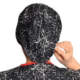 تصویر كلاه حجاب طرح‌دار كد 144 