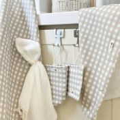 تصویر سرویس لوازم پارچه ای آشپزخانه ۸ تکه نمک مدل چارخونه 