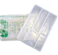 تصویر سینی یکبار مصرف دندانپزشکی زلال ۵۰۰ گرمی 