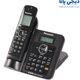 تصویر صفحه کلید تلفن پاناسونیک مدل KX-TGA381 