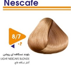 تصویر رنگ مو بلوند روشن نسکافه ای ویتامول شماره ۸/۷ | Vitamol Hair Color No8.7 