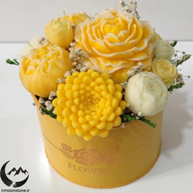 تصویر باکس گل جاودان (شمع) 