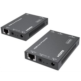 تصویر افزایش H.265 HDMI 1.4b روی کابل شبکه تا 150 متر + ریموت + (TCP/IP) فرانت ا Faranet H.265 HDMI 1.4b Extender over LAN cable 150M + IR remote + (TCP/IP) Faranet H.265 HDMI 1.4b Extender over LAN cable 150M + IR remote + (TCP/IP)