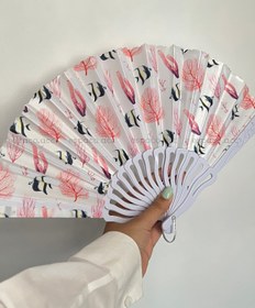 تصویر بادبزن طرح دار کد A425 