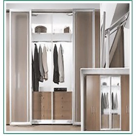 تصویر مکانیزم درب اتوبوسی فانتونی مدل K031 سایز 450 میلی متر Wall Wardrobe