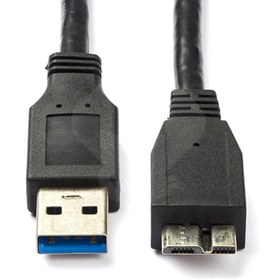 تصویر کابل هارد USB 3.0 Micro B تی سی تی 1.2 متری TCT HDD USB 3.0 Micro B Cable 1.2M