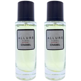 تصویر عطر جیبی مردانه نیو پرستیژ کالر مدل Chanel Allure Sport حجم 35 میلی‌لیتر 