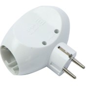 تصویر سه راهی برق فردان الکتریک مدل پرنسس ۳ خانه ارت دار 