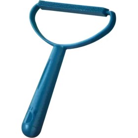 تصویر پرزگیر دسته دار پلاستیکی دو حالته جمع کننده ی مو فرش و موکت و لباس زخیم Reusable Lint Cleaner