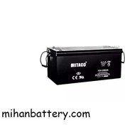تصویر باتری ۲۰۰ آمپر ups هیتاکو 