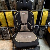 تصویر روکش صندلی خودرو پژو پارس قدیم طرح گوچی VIP پارچه جودون برزنت سنگین 