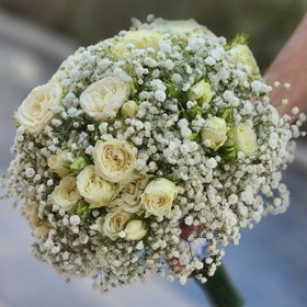 تصویر دسته گل عروس کد 18 