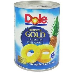 تصویر کمپوت آناناس دول اصلی حلقه ای (567 گرم) Dole gold Dole gold