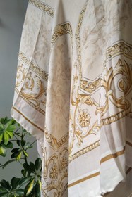 تصویر روسری نخی سلطنتی(کرم) 