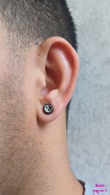 تصویر گوشواره مگنتی یین یانگ 