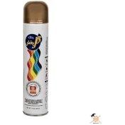 تصویر اسپری رنگ روغنی طلایی گل پخش 