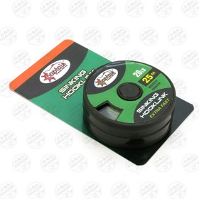 تصویر نخ لیدر FAST SINK کپوری ۲۵ متری استتار کاپیتان , CAPTAIN SINKING HOOKLINK 20LB 