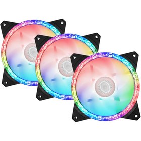 تصویر فن کیس کولر مستر مدل MASTERFAN MF120 PRISMATIC 