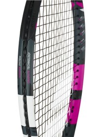 تصویر راکت تنیس مشکی بزرگسالان Boost Aero Pink 260gr 27 GRIP L2 BABOLAT 