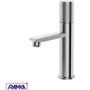 تصویر شیر روشویی کسری مدل کراون رنگ کروم 