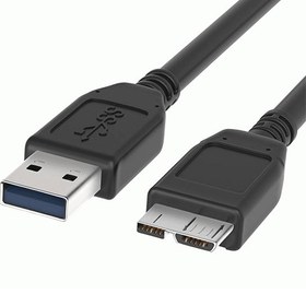 تصویر کابل هارد USB 3 شارک مدل AM9PIN طول 1.5 متر 